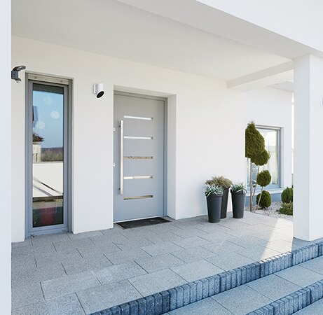 Somfy outdoor camera installation top