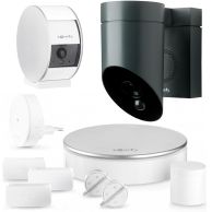 Somfy Home Alarm Essential + Indoor Camera + Outdoor Camera (zwart)