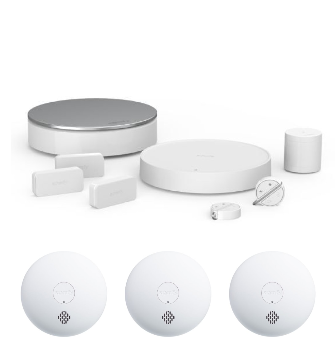 Image Somfy Home Alarm Essential + 3 x Smoke Detector