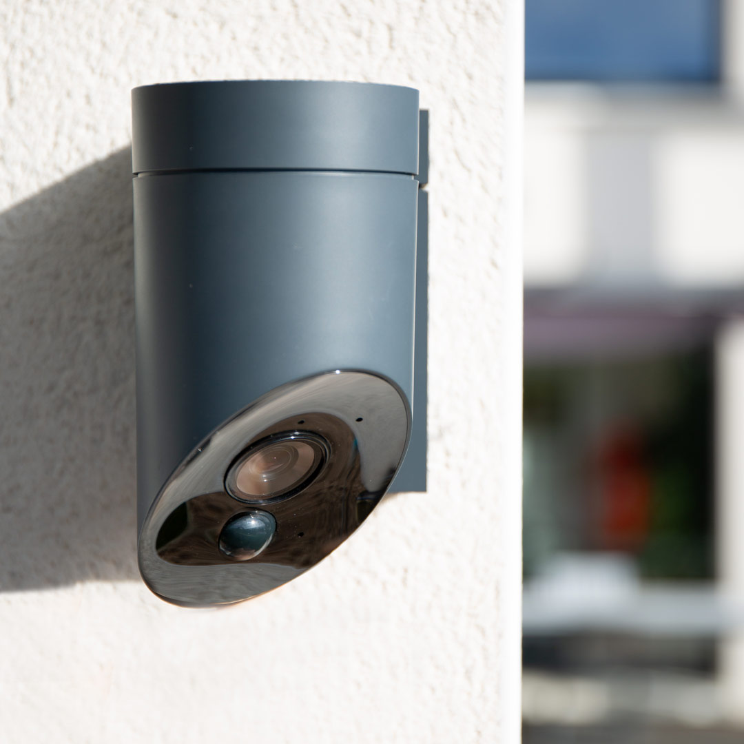 Somfy Outdoor Security Camera - Anthracite Grey — Castle Shutters