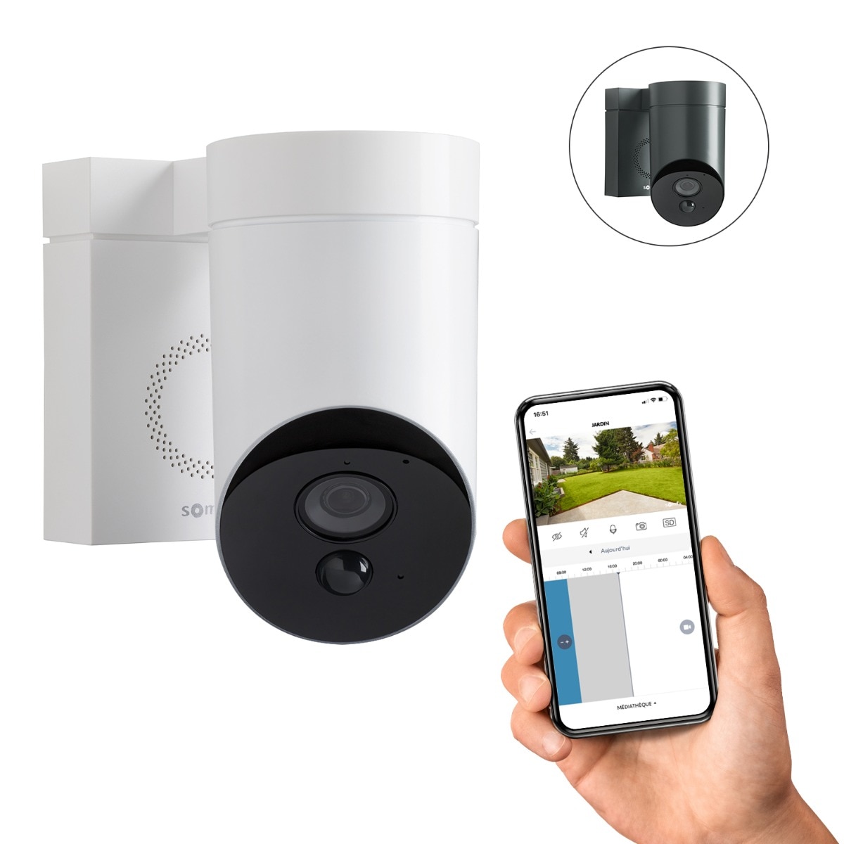 Somfy's Outdoor Camera tells you when it sees a person - CNET